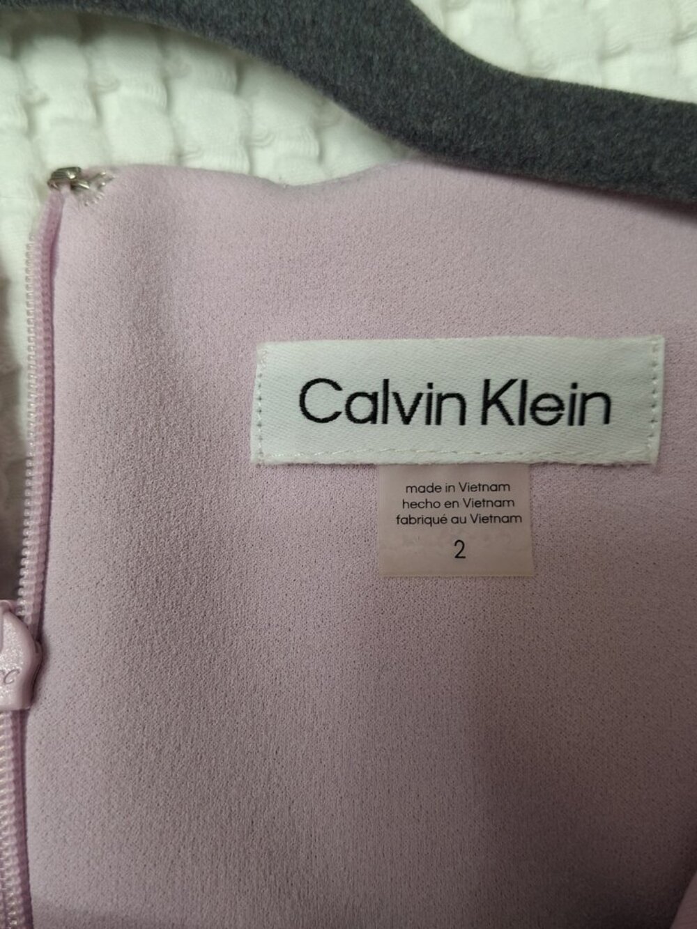 Calvin Klein Women's Pink Dress - Picture 4 of 4